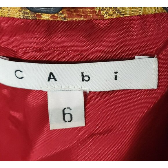 Cabi Y2K Floral‎ Tapestry Jacket Guinevere Brocade Flower Long Fall Coat 179 - Picture 14 of 14